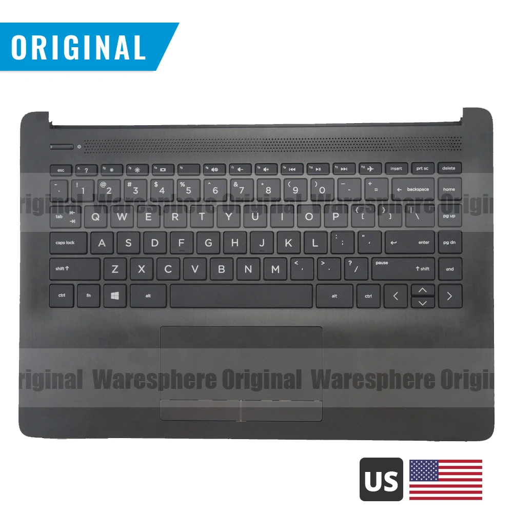 Новый оригинальный Упор для рук HP Pavilion 14 CK 14T CM000 ck0002TU dg0000TU верхний чехол с