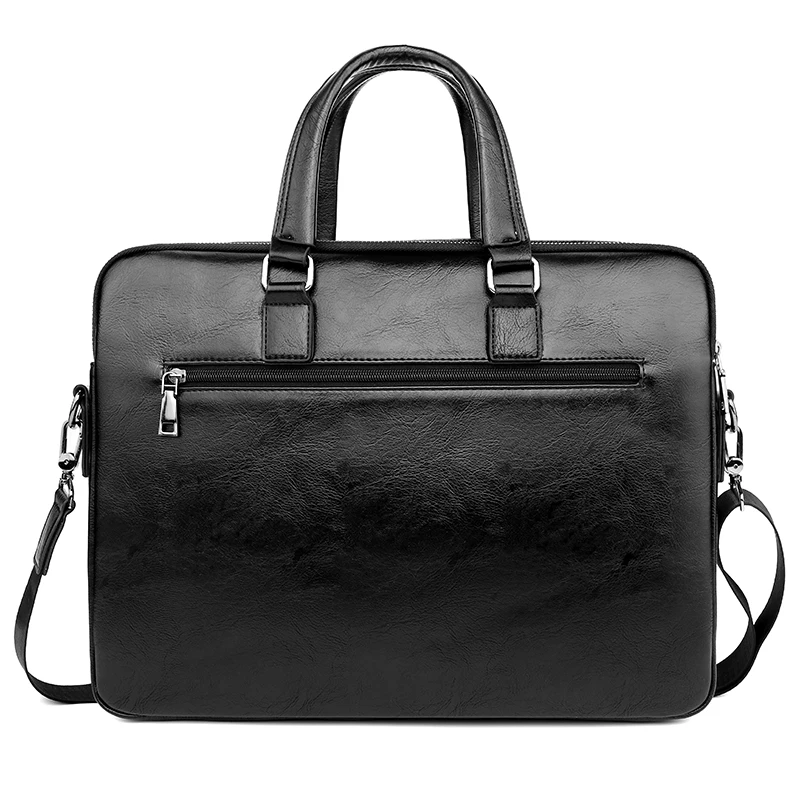 VICUNA POLO 15 6 дюймовые мужские деловые сумки кожаный портфель для ноутбука модный OL