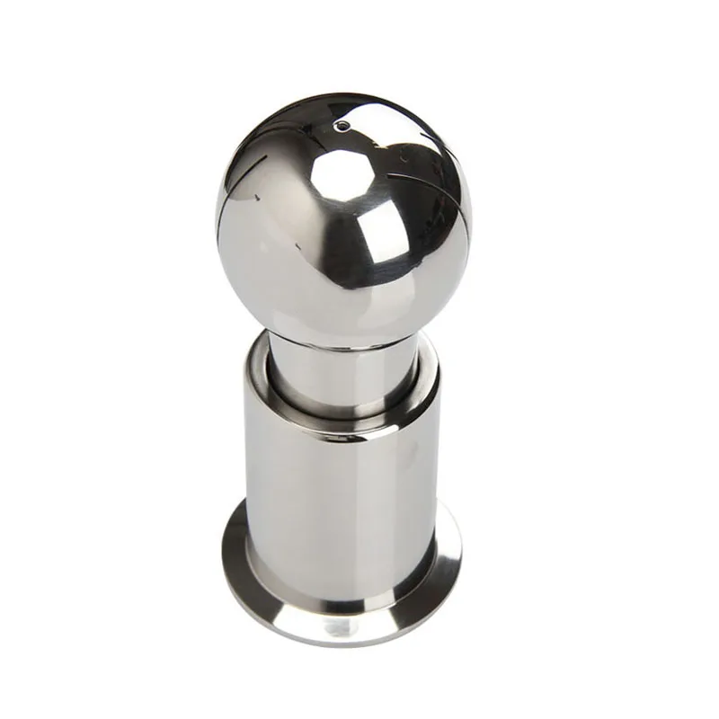 1 5 дюймов гигиенический трёхзажимный Клевер вращающийся распылительный шар CIP