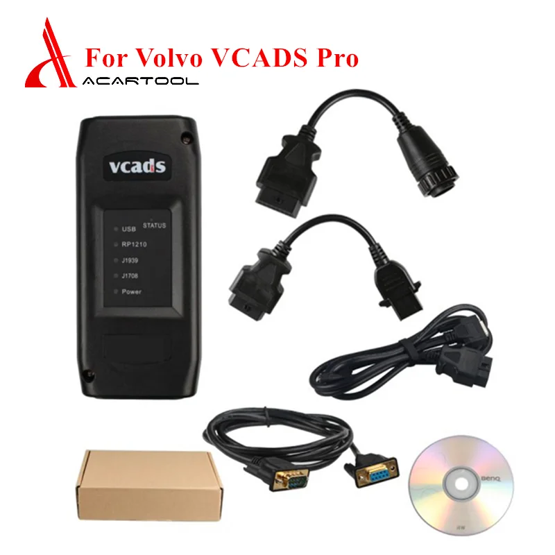 Для Volvo VCADS Pro V2.4 для грузовика диагностический инструмент ECM ECU программист