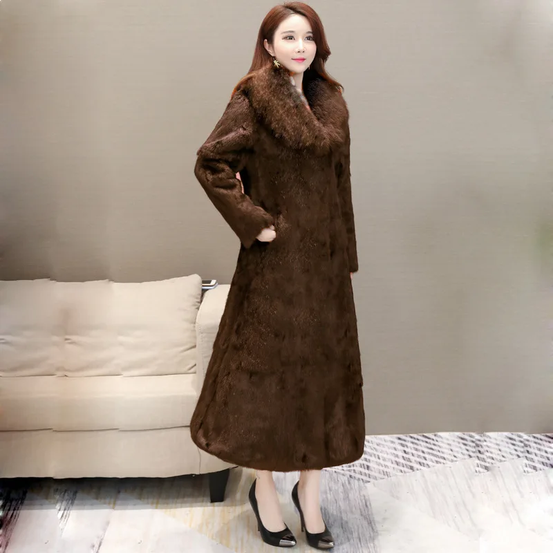 2019 New spring winter Women Fashion Down long hoodie down Parkas Cotton Jackets Thick Female Long warm coat clothing