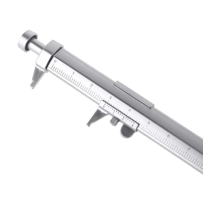 

Gel Ink Pen Roller Ballpoint Shape Plastic Pens Vernier Caliper Ruler Ball-Point Pens Protable Measuring Tool