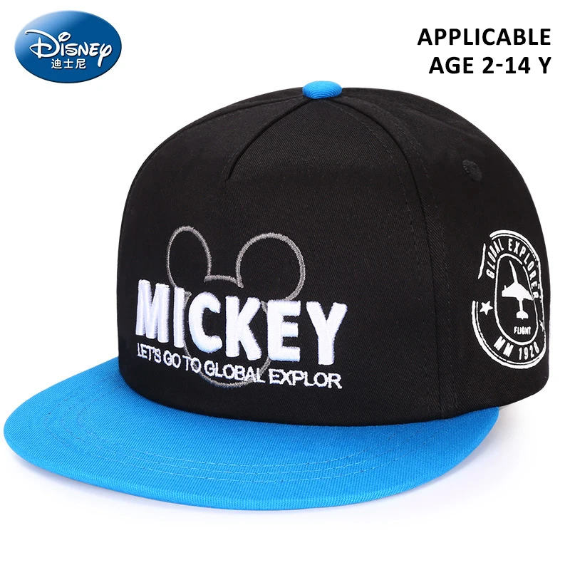 

New Disney Children Bucket Hat Thin Pure Cotton Ventilation Baseball Cap Panama Hat Children Hip Hop Summer Hat for Children