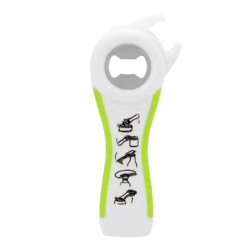 2 шт открывалка для бутылок многофункциональная нержавеющая сталь пластик 4/5 в 1