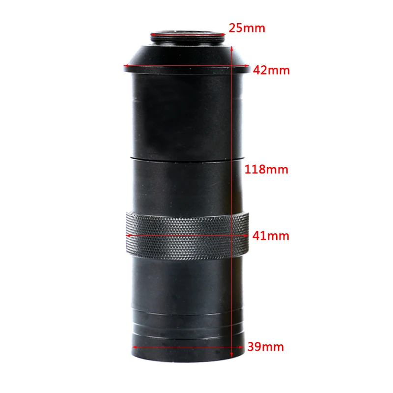 36MP 1080P HDMI USB электронный видео цифровой микроскоп камера 100X C-mount Lens Set 56 LED Ring