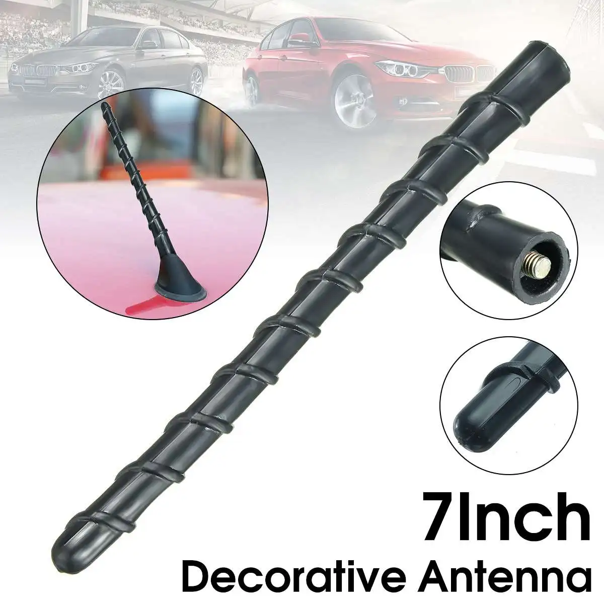 Горячая Новинка 7 &quotкороткая декоративная антенна мачта для Chrysler Jeep Dodge Mopar 2008 2010