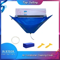 air conditioner cleaning cover with water pipe waterproof air conditioner below 1 5p cleaning dust protection cleaning cover bag