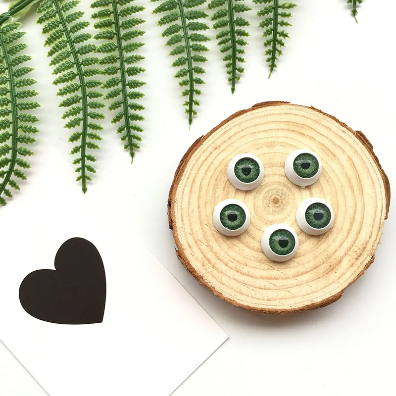 

20pcs/lot 12mm Doll Eyeballs Round Acrylic Eyes for DIY Doll Bear Crafts Mix Color Plastic Dolls EyeBall Eye Accessories