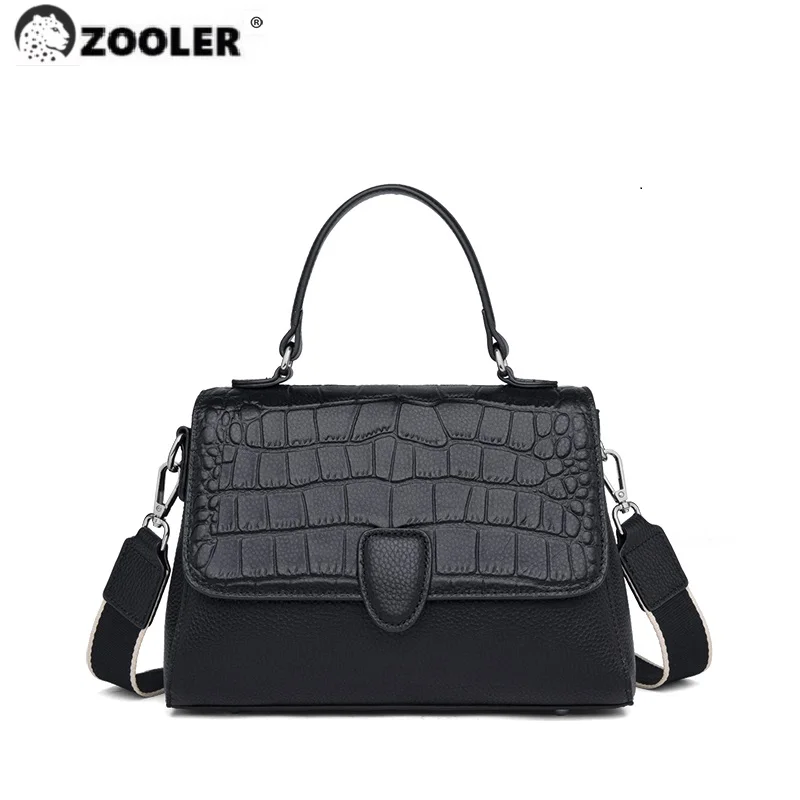 

Limited Offer ZOOLER Genuine Leather tote bag High Quality Woman bag Real Skin Handbags Winter Fashion bolsa feminina #sc1019