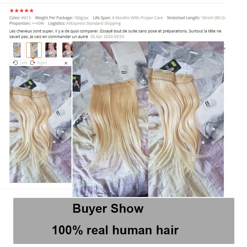 SEGO 16 &quot 22&quot 80 г 100 волосы на заколках для наращивания Одна Деталь 100% настоящие