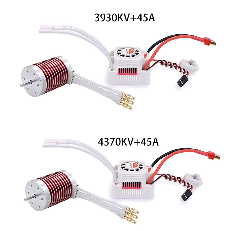 

SURPASS HOBBY Platinum Waterproof F540 Brushless Motor with 45A ESC for 1/10 1/12 RC Car Truck