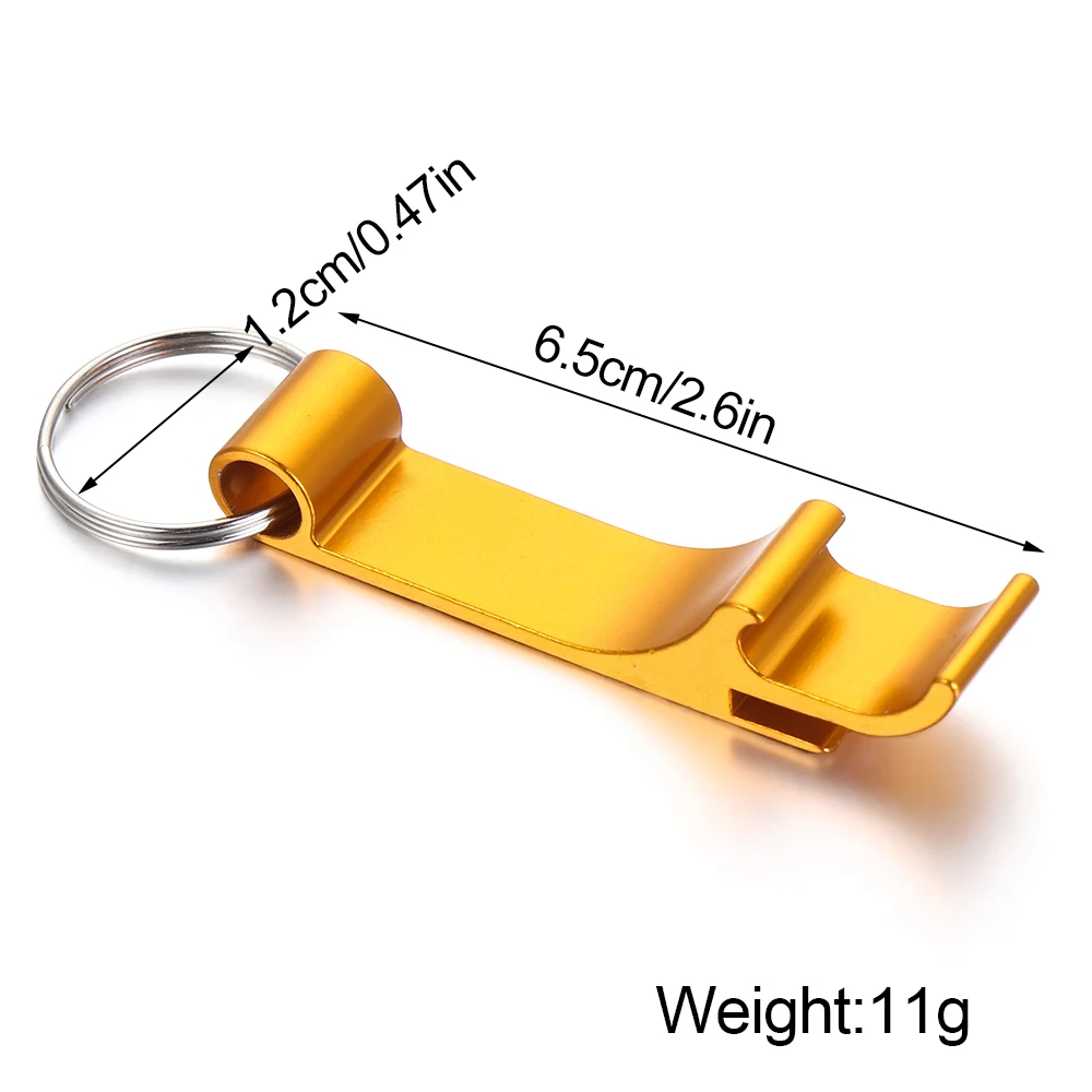 Новинка 1 шт. открывалка для бутылок пива мини брелок маленький инструмент
