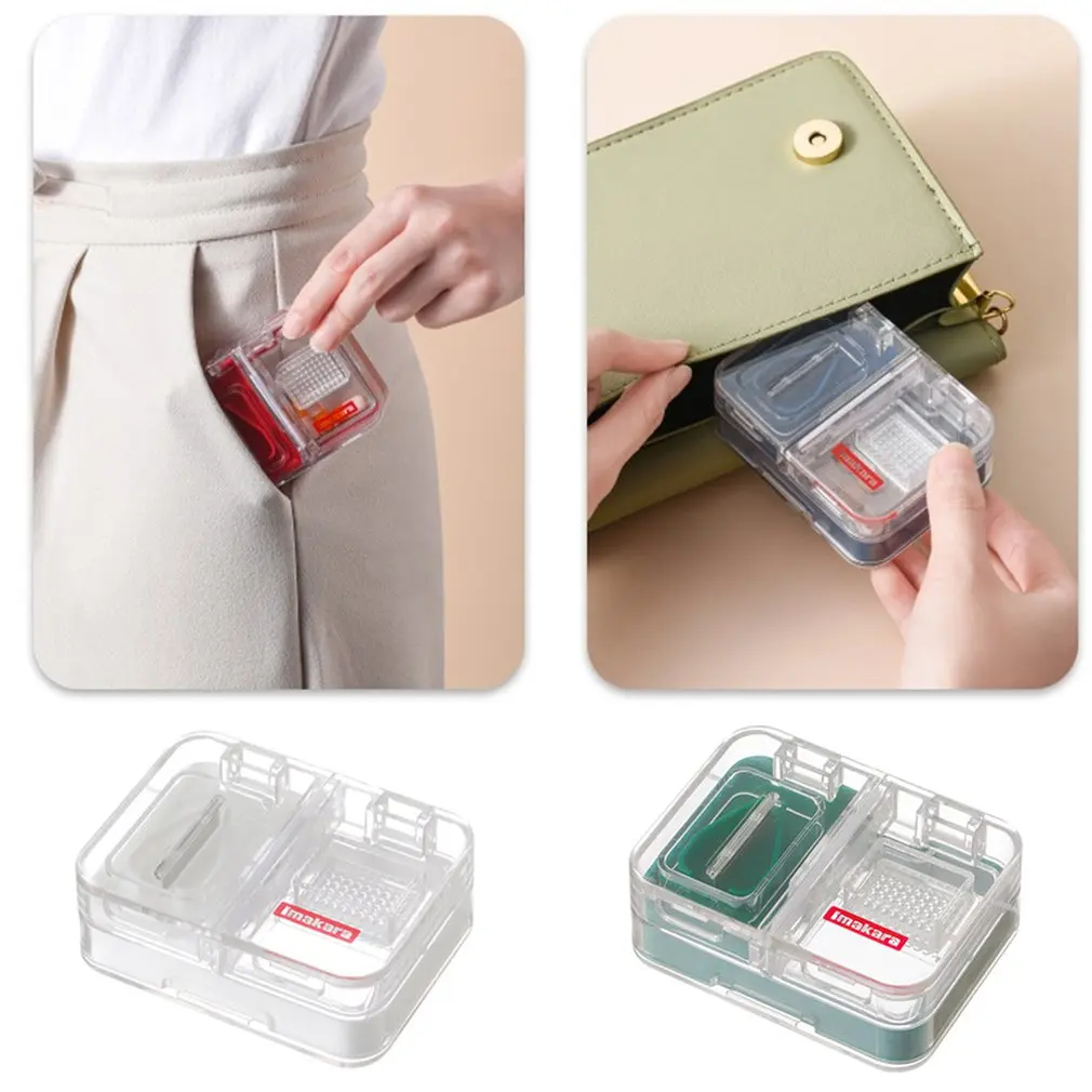 

Dispensing Pill Box Storage Case Drug Storage Live Broadcast Multi-purpose Mini Medicine Durable Box