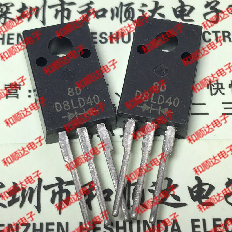 

10 шт. D8LD40 TO-220F