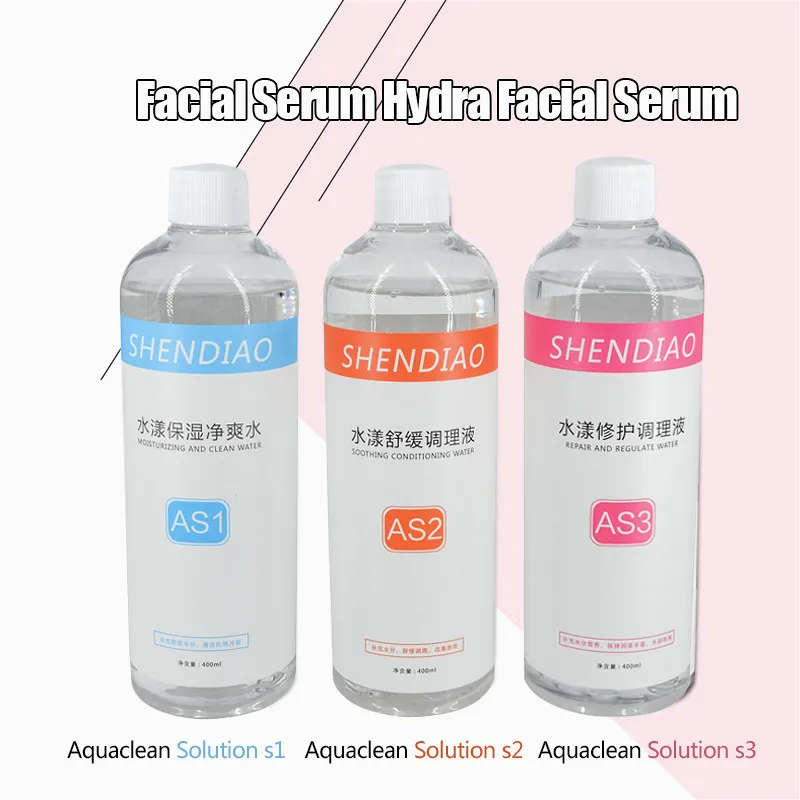 Hydra Dermabrasion Facial Serum Cleansing Special Solution Aqua Peel Solution Water Jet Cleaning Solution For Moisturize Face