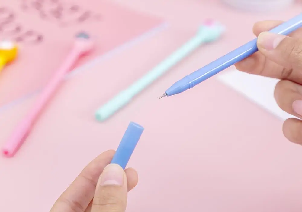 Creative Cartoon Cheap and Affordable Small Animal Student Gel Pen Black 0.5mm Stationery School Office Supplies Gift | Канцтовары для