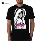 Футболка Sasha Grey порнозвезда Священная Дева Мария звезда глубокая Сексуальная 100% хлопковая футболка