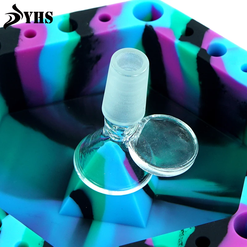 Светящиеся креативные силиконовые пепельницы светильник Кая пепельница новый