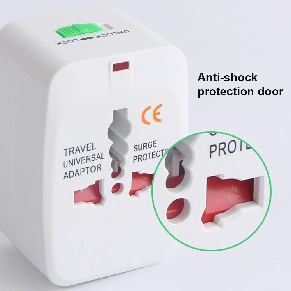 Новый 2 USB зарядка Универсальный дорожный адаптер Все в одном по всему миру