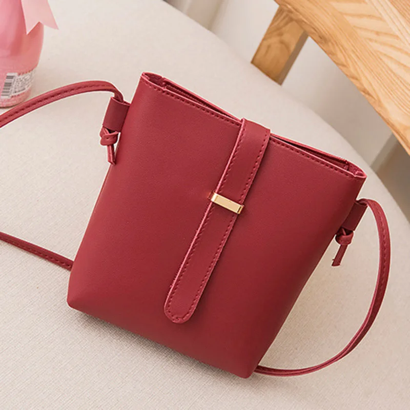 Women Bucket Bag PU Leather Zipper Crossbody Shoulder Messenger for Daily Best Sale-WT | Багаж и сумки