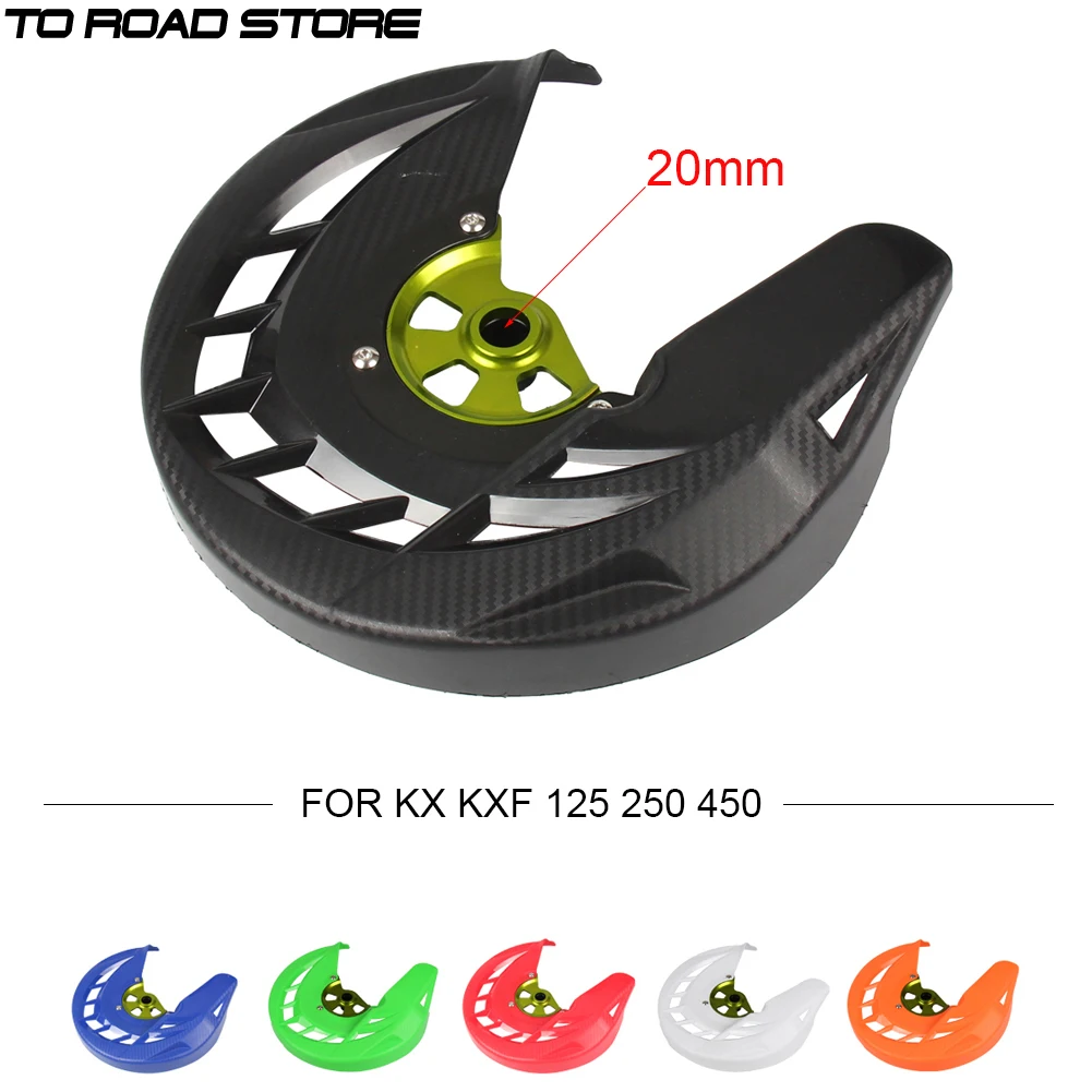 Защитная крышка переднего тормозного диска для мотоцикла Kawasaki KX KXF 125 250 250F 450F KX125