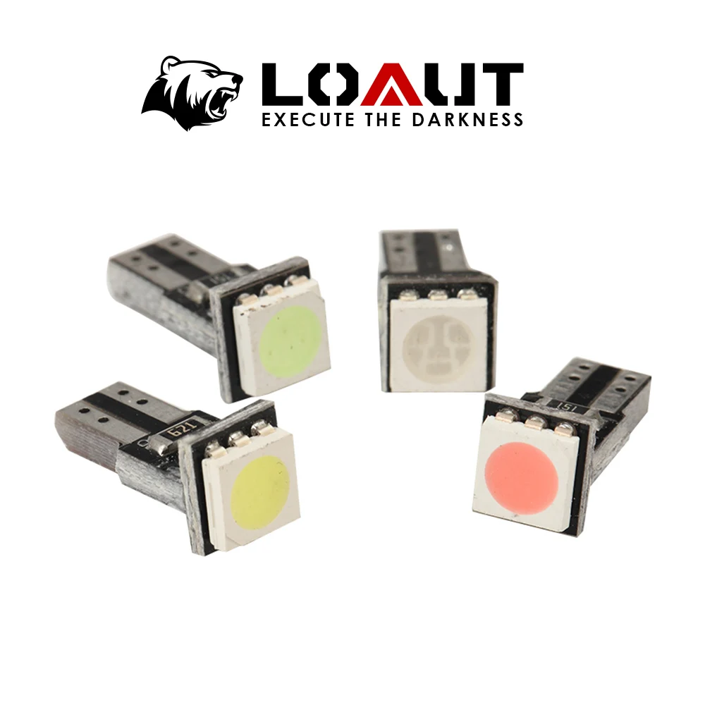 10 шт. светильник s T5 CANBUS 5050 1 SMD для приборной панели автомобиля предупреждающий