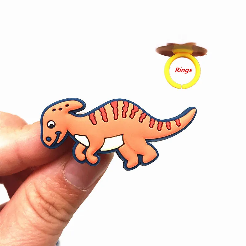 Новинка 1 шт. кольцо динозавра Детские Кольца сделай сам аксессуары для пальцев