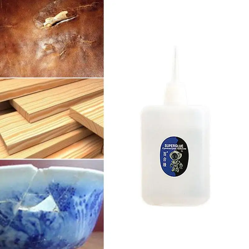 Быстросохнущий цианоакрилат мгновенного действия прочный клей