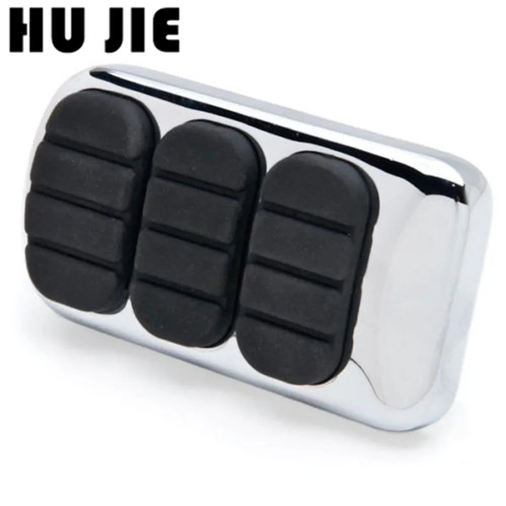 Хромированная резиновая накладка на педаль тормоза мотоцикла для Kawasaki Vulcan 900 1600