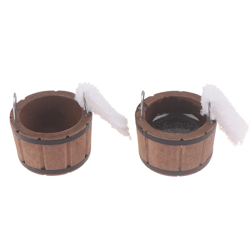 1:12 миниатюрная деревянная раковина для кукольного домика с полотенцем модель