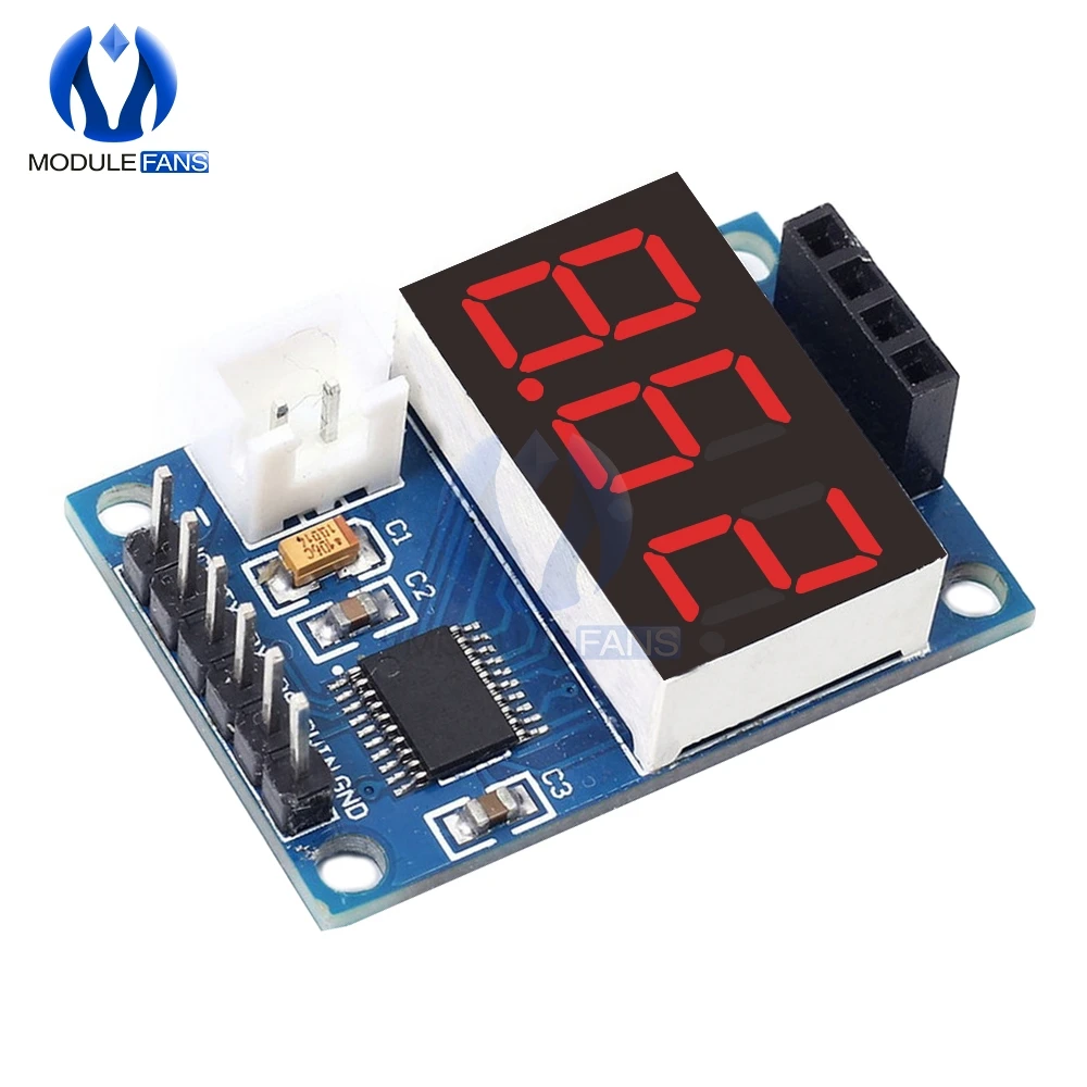 Ultrasonic Distance Measurement Control Board Rangefinder Digital display for HC SR04 8 bit MCU Diy Electronic PCB Module|Интегральные