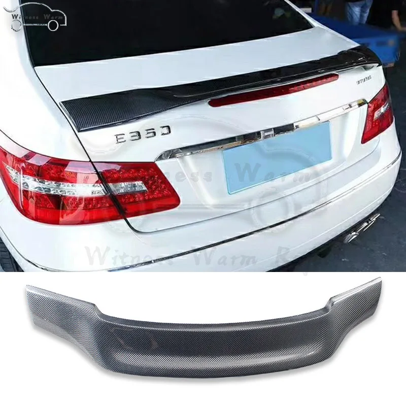 W207 C207 спойлер для задних крыльев багажника из углеродного волокна Mercedes E Class Coupe 2010