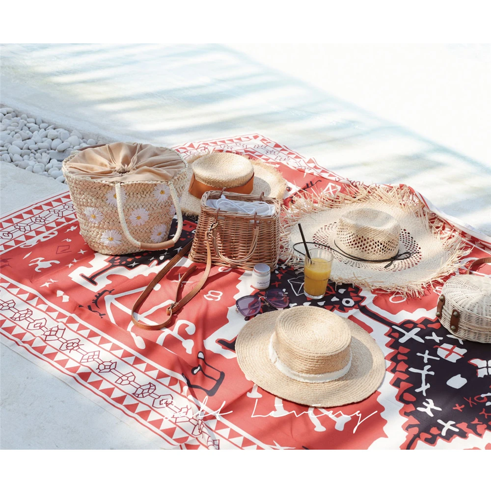 Богемный гобелен настенный подвесной марокканский красный Тотем искусство