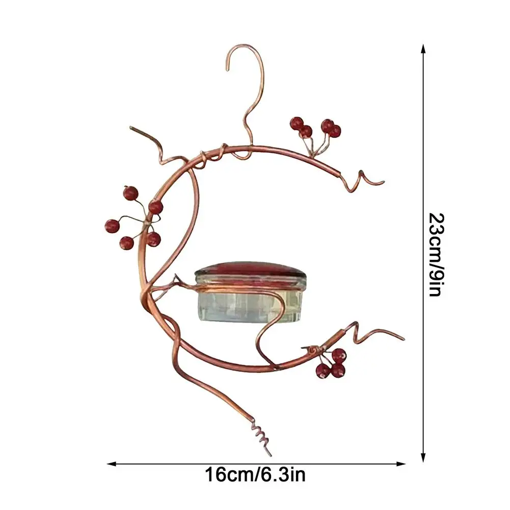 Горячая распродажа! Детская кормушка для птиц красные ягоды Кормушка Для Колибри