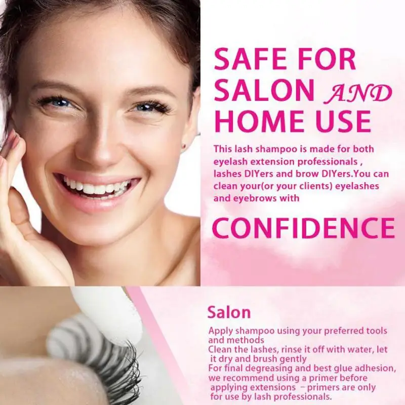 

50ml Eyebrows And Eyelashes Two In One Cleansing Mousse S6C3