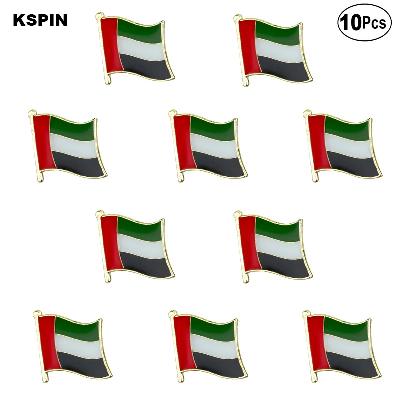 Oman Flag Lapel Pin badge Brooch Pins Badges 10Pcs a Lot | Дом и сад