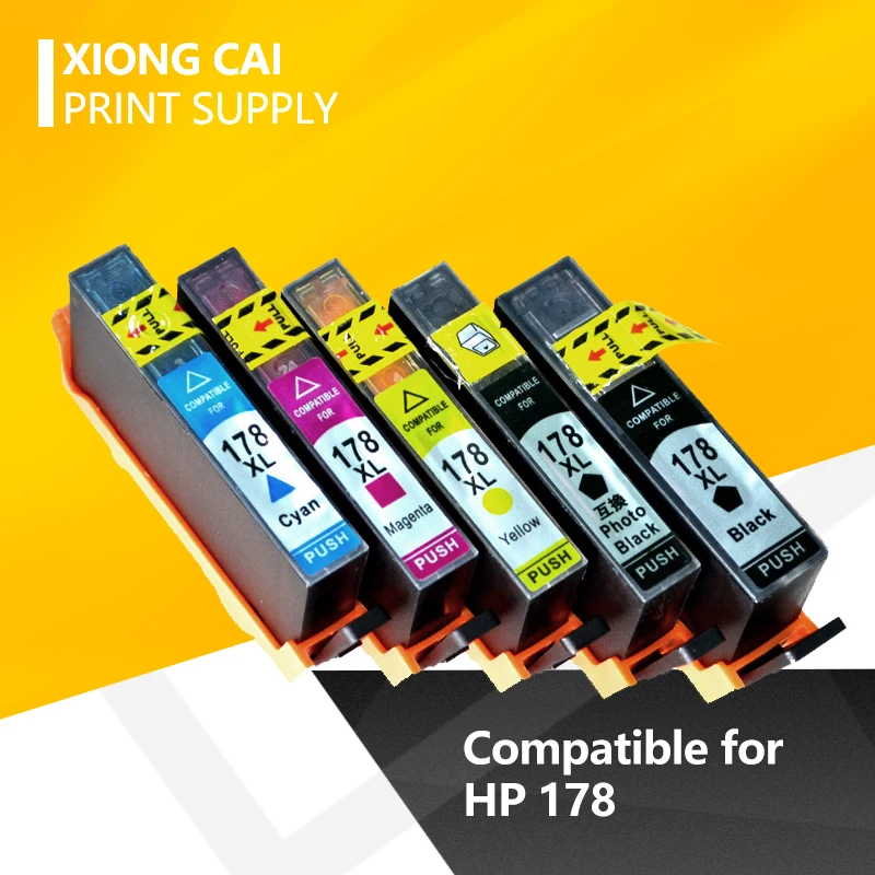 Для HP 178 B109 B110 B210 C309 C310 C410 D5463 D5460 D5468 совместимые картриджи с чернилами принтеров