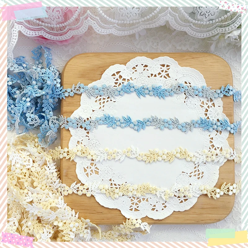 С низким уровнем затрат 1 ярд 6 см в ширину синий желтый смешанный Стиль цветочный