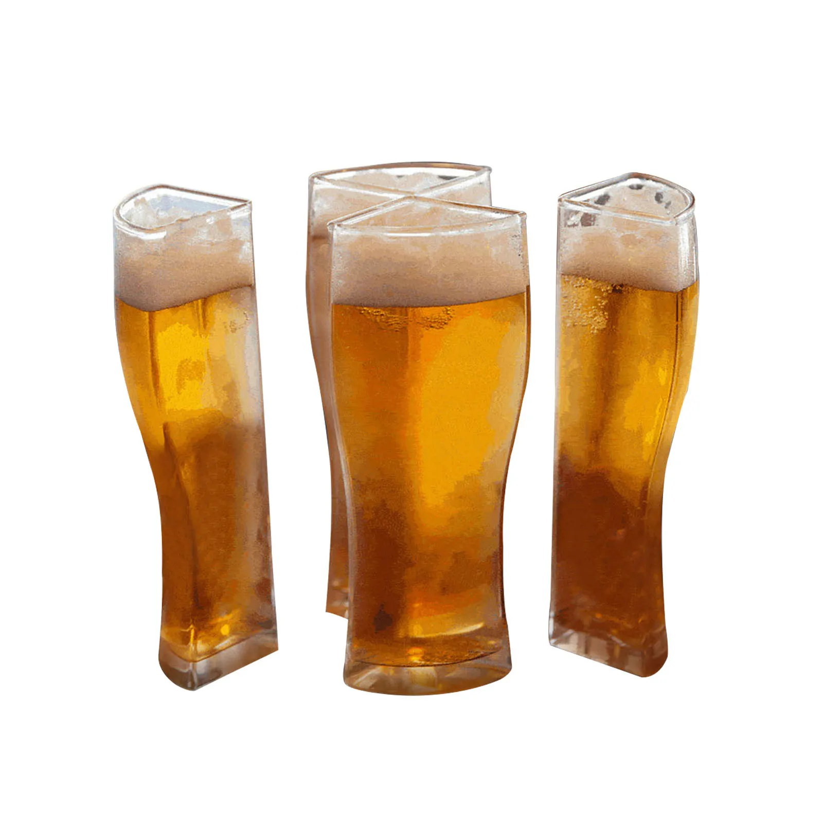 4pc acrylic glass wine for friends party birthday beer novelty home station wagon durable чашка | Дом и сад