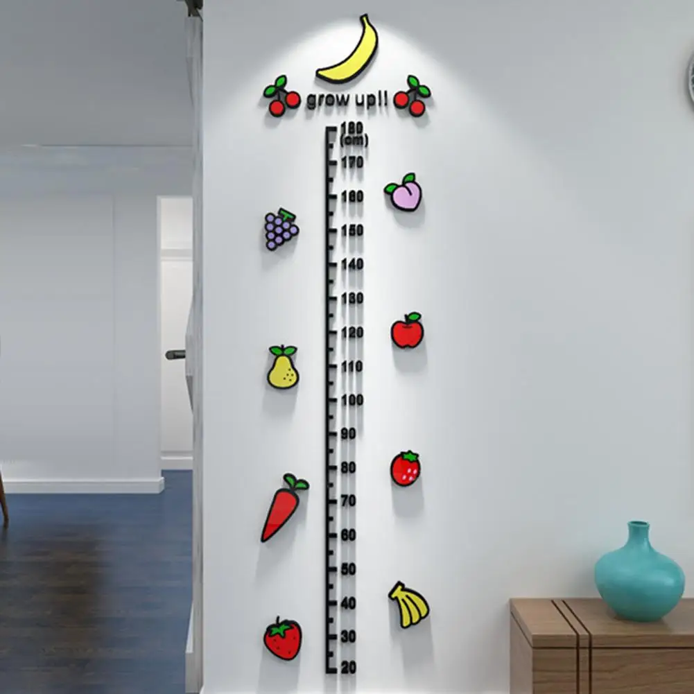 Лидер продаж акриловая мультяшная Настенная Наклейка с изображением банана