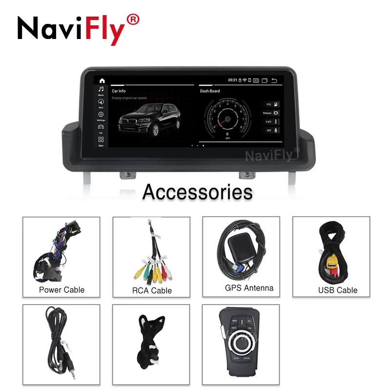 NaviFly 10 25 &quotIPS экран Android 0 Автомобильный мультимедийный palyer gps для BMW 3 серии E90 E91 E92