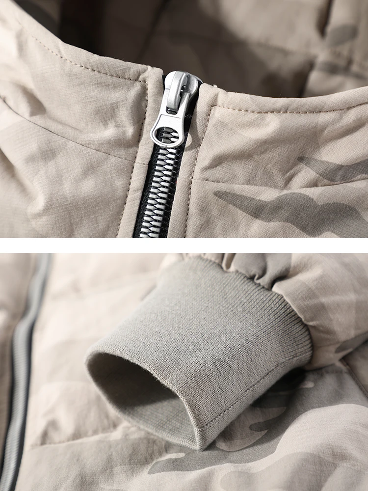 Пионерский лагерь новинка толстая мужская куртка-пуховик на утином пуху с