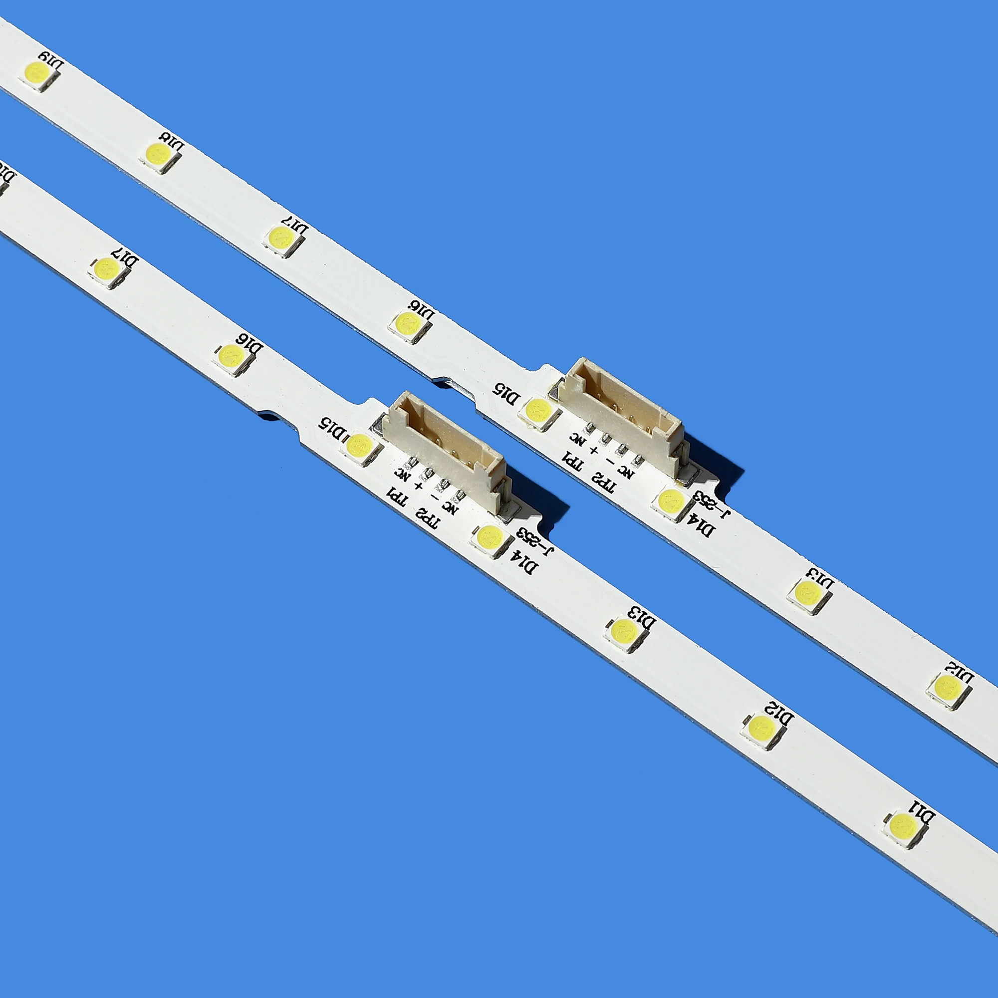 New 2 PCS 28 LED Strip Light for Samsung 43 &quotTV UE43NU7100U AOT_43_NU7100F_2X28_3030C BN44-00947A UE43NU7120U | Лампы и освещение