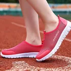 Кроссовки без шнуровки для женщин, Вулканизированная подошва, лоферы, массивные, прогулочная обувь