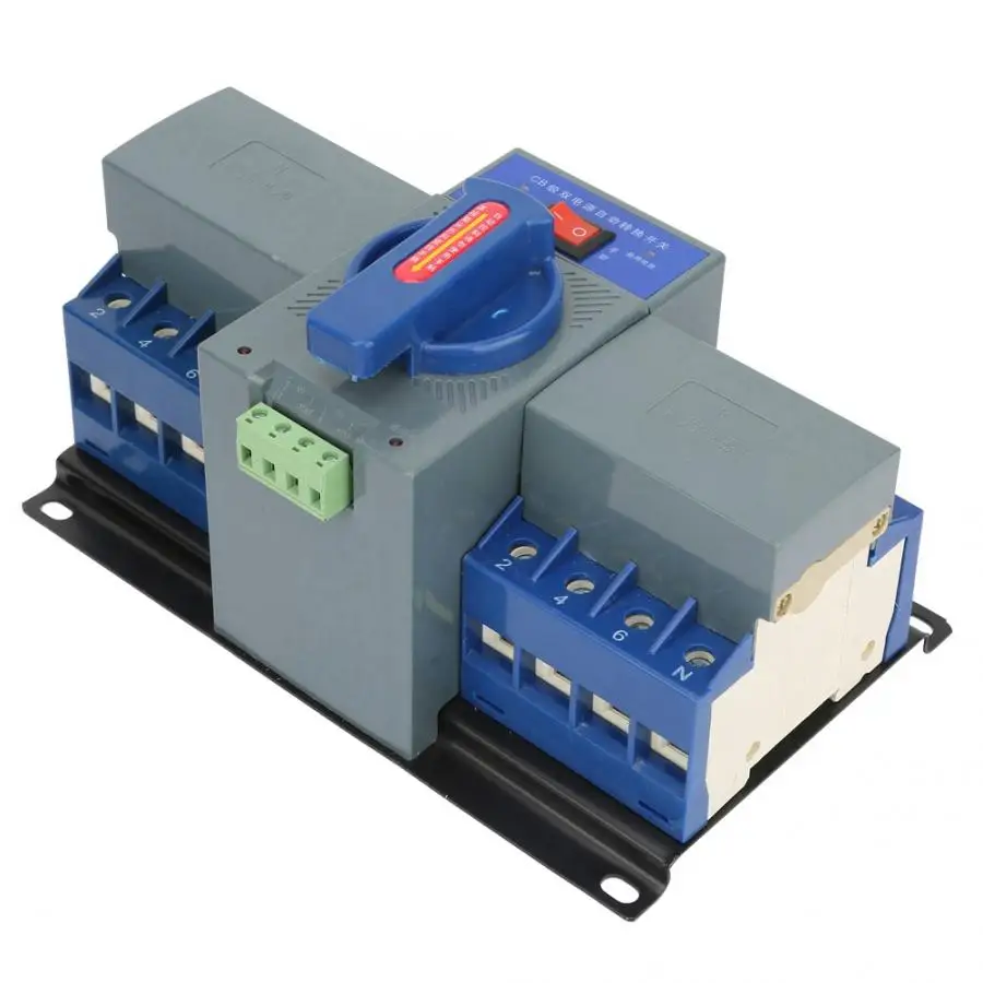 

1pcs Mini 63A 4P Dual Power Automatic Transfer Switch.
