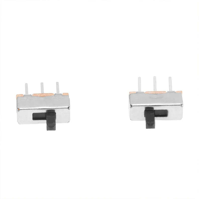 50 Pcs SS12D00G3 2 Position SPDT 1P2T 3 Pin PCB Panel Mini Vertical Slide Switch | Обустройство дома
