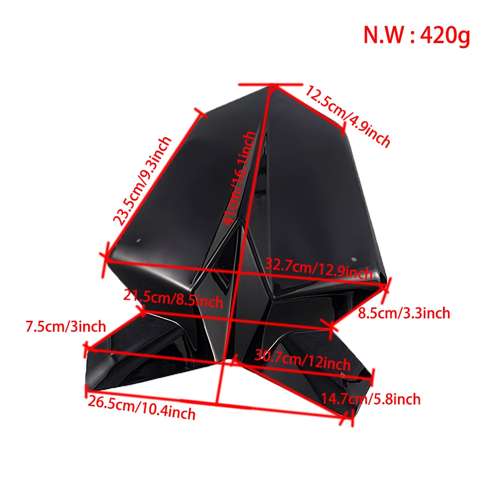Мото спорт лобовое стекло дефлектор ветра козырек ветрового стекла Viser подходит