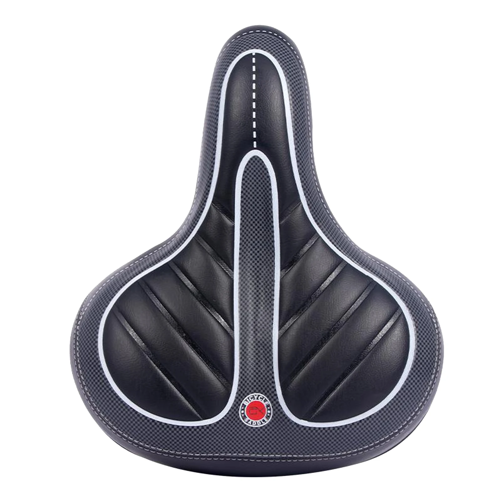 

Comfortable Bicycle Seat Wide Big Bum Bike Saddle Thicken Cushion Soft Pad