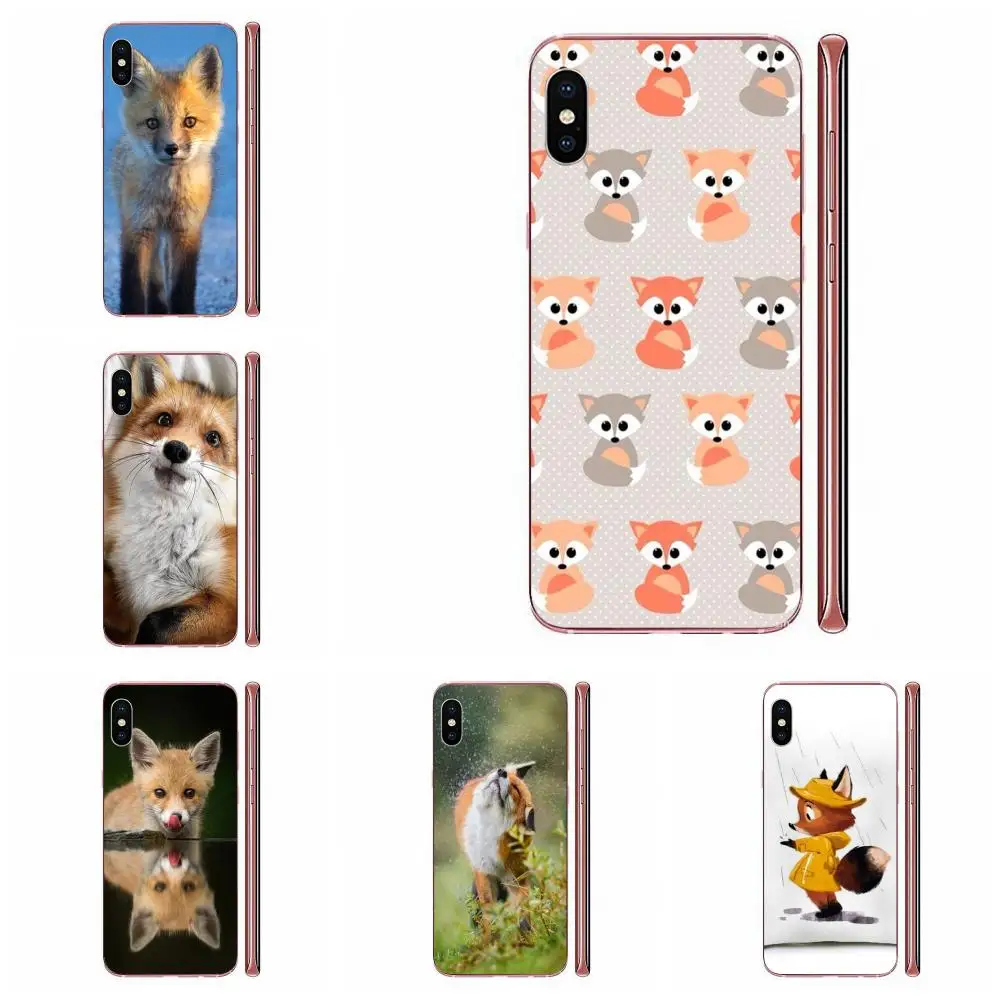 ТПУ защитный чехол для Huawei Mate 30 Pro Lite 20s NOVA 6 SE 5 P40 p30 lite Honor V30 20 Pro Детские лисы Red Pink Fox