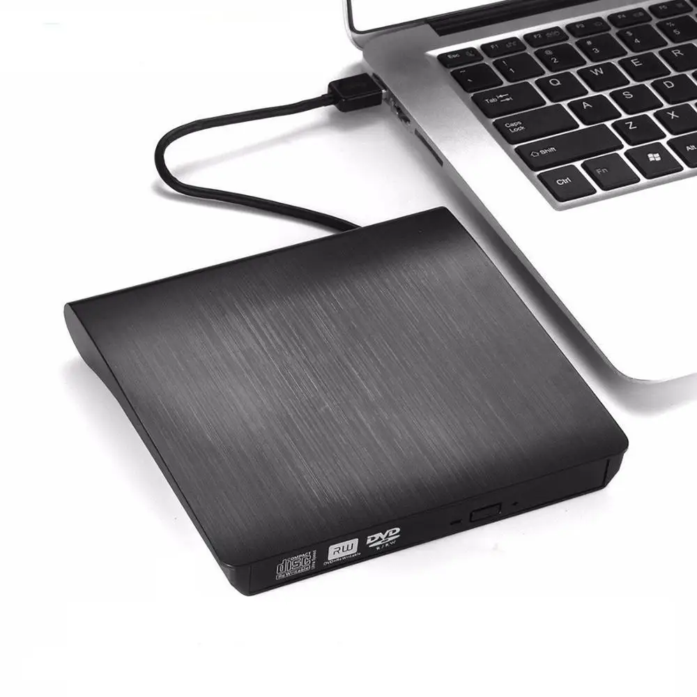 USB 3.0 Slim External DVD RW CD Writer Drive Burner Reader Player Optical Drives For Laptop PC